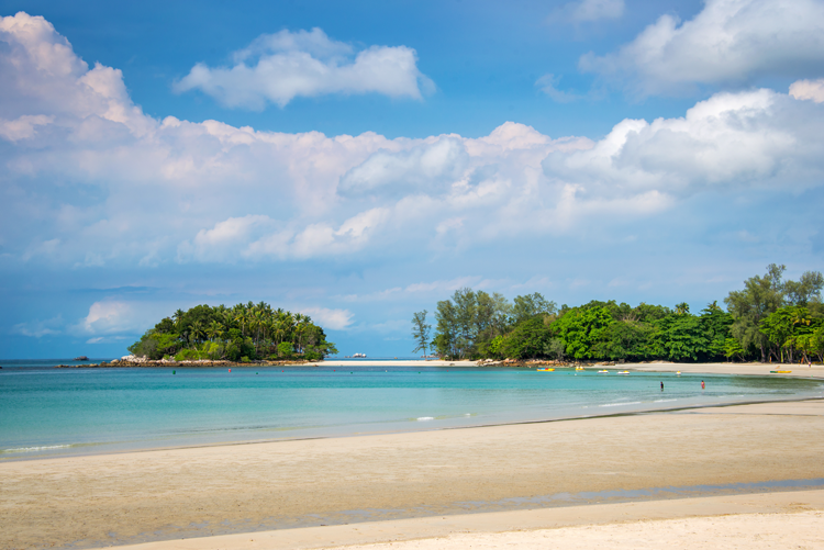 Bintan gefilmd door drone