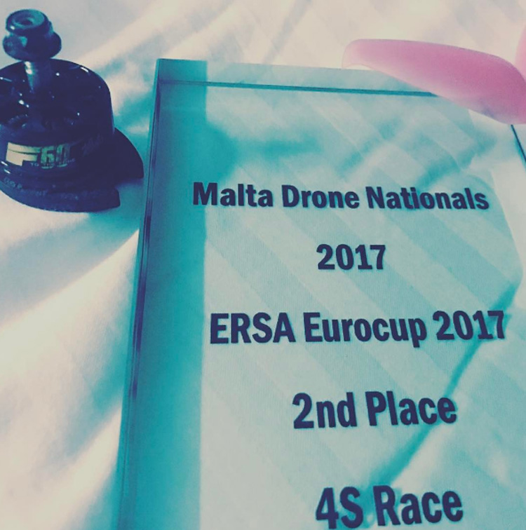 Martijn de Kemp aka Fullstick FPV pakt 2e plaats in Malta