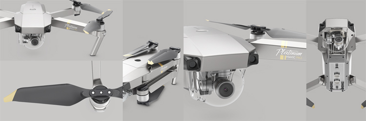 DJI presenteert Mavic Pro Platinum en Phantom 4 Pro Obsidian