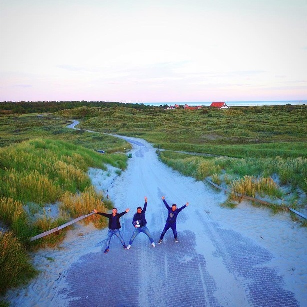 marco-borsato-bbq-tvoh-the-voice-of-holland-team-drone-dji-phantom-3-quadcopter-drone-vlieland-2015